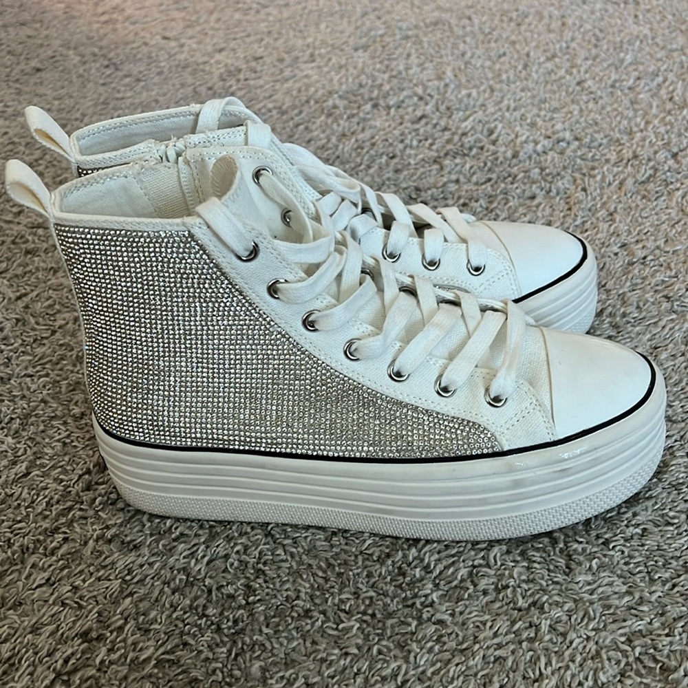 Steve Madden Berker Sequin High Tops